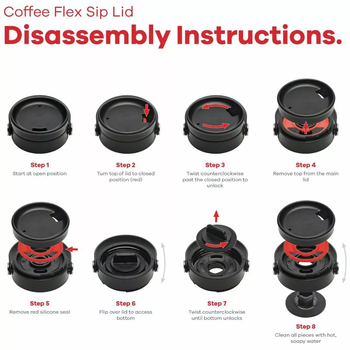 Hydro Flask Water Bottles Wide Mouth Flex Sip Lid 4 Hydro Flask Water Bottles Wide Mouth Flex Sip Lid - Image 4