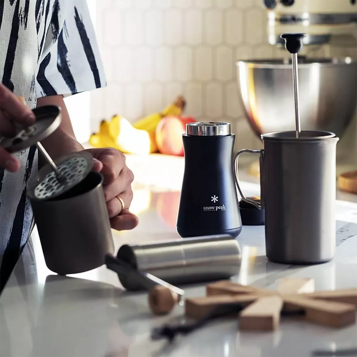 Snow Peak Water Bottles Tsuzumi 350ml Bottle 2 Snow Peak Water Bottles Tsuzumi 350ml Bottle - Image 2