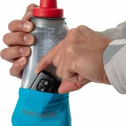 Nathan Water Bottles Quick Squeeze Lite 12oz Insulated Bottle -Hiking & Camping Essentials Sales Shop BLMEAWHI D4