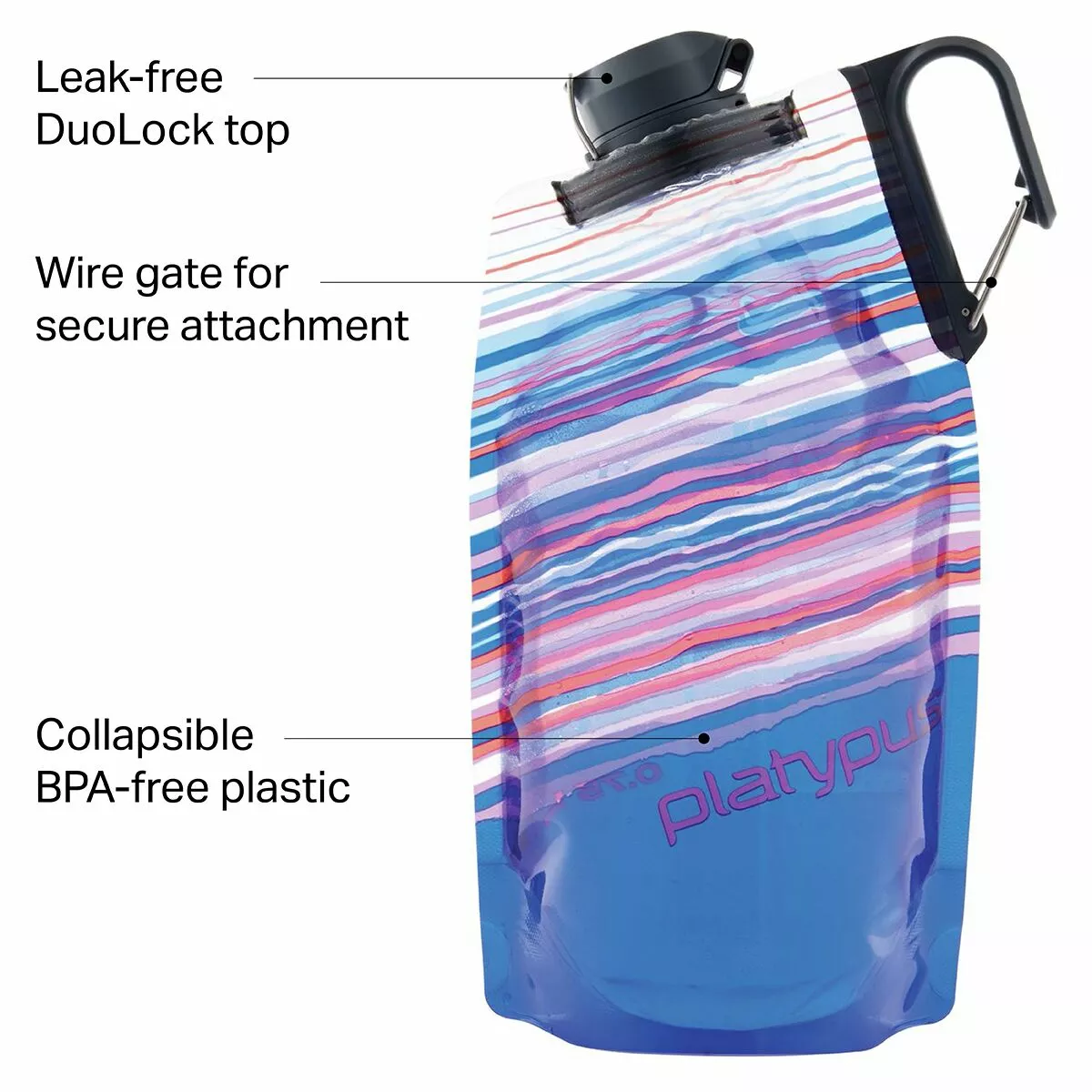 Platypus Water Bottles DuoLock SoftBottle 2 Platypus Water Bottles DuoLock SoftBottle - Image 2