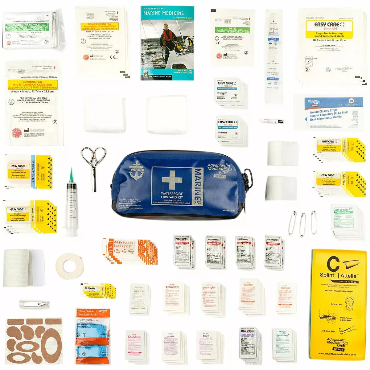 Adventure Ready Brands First Aid AMK Marine 350 Medical Kit 1 Adventure Ready Brands First Aid AMK Marine 350 Medical Kit