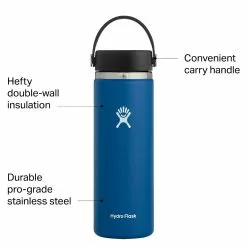 Hydro Flask Water Bottles 20oz Wide Mouth Flex Cap 2.0 Water Bottle 21 Hydro Flask Water Bottles 20oz Wide Mouth Flex Cap 2.0 Water Bottle -Hiking & Camping Essentials Sales Shop COB D1 2