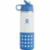 Hydro Flask Water Bottles 20oz Wide Mouth Flex Straw & Boot Kids'