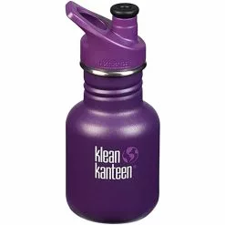 Klean Kanteen Water Bottles Sport Cap 3.0 Classic 12oz Bottle Kids' -Hiking & Camping Essentials Sales Shop GRAJEL