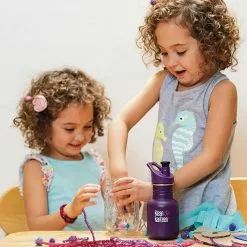 Klean Kanteen Water Bottles Sport Cap 3.0 Classic 12oz Bottle Kids' -Hiking & Camping Essentials Sales Shop GRAJEL D1