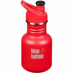 Klean Kanteen Water Bottles Sport Cap 3.0 Classic 12oz Bottle Kids' -Hiking & Camping Essentials Sales Shop LADTRU