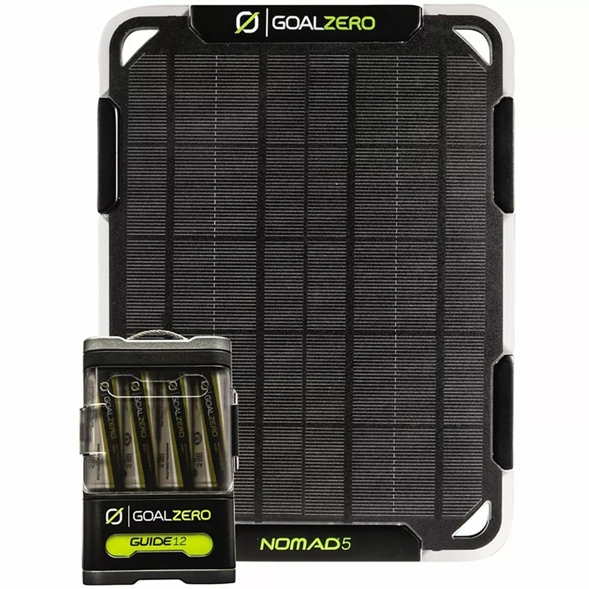 Goal Zero Batteries & Solar Power Guide 12 Solar Kit With Nomad 5 Solar Panel 1 Goal Zero Batteries & Solar Power Guide 12 Solar Kit With Nomad 5 Solar Panel