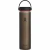 Hydro Flask Water Bottles 24oz Wide Mouth Trail Lightweight Flex Cap Water Bottle