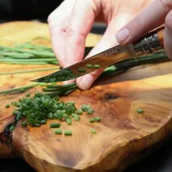 Opinel Knives & Multi-tools No 10 Slim Olive + Alpine Sheath Knife with Gift Box -Hiking & Camping Essentials Sales Shop OLI D7