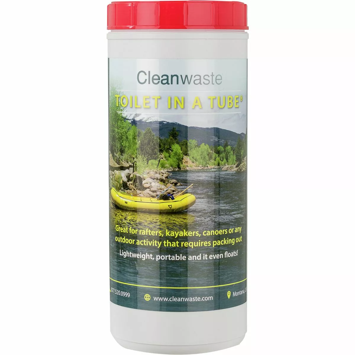 Cleanwaste Outhouses Toilet in a Tube 1 Cleanwaste Outhouses Toilet in a Tube