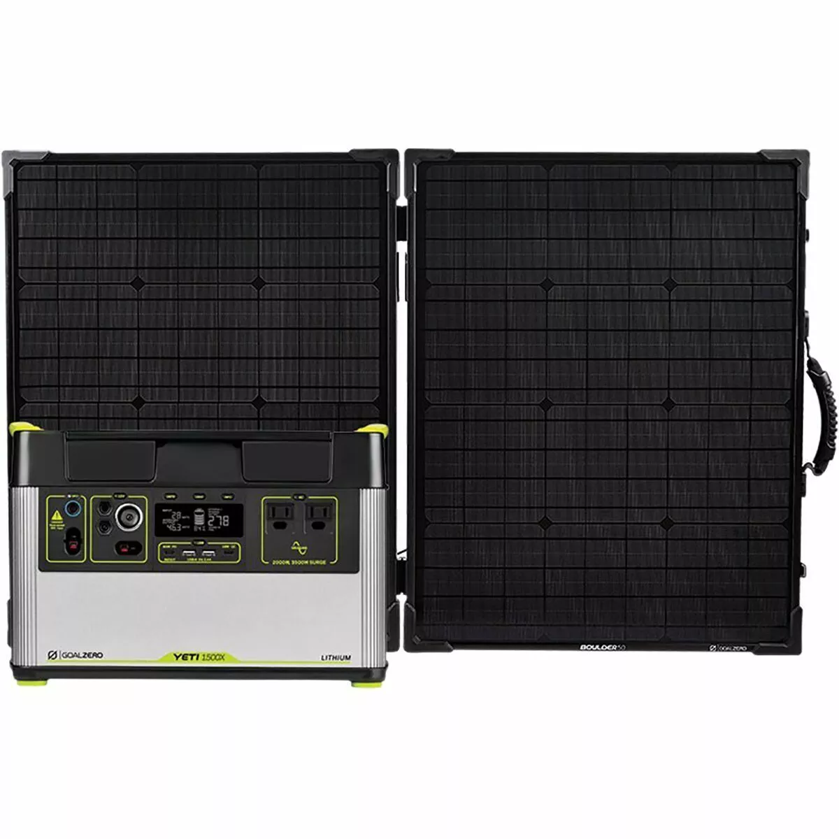 Goal Zero Batteries & Solar Power Yeti 1500X Solar Kit With Boulder 100 Briefcase 1 Goal Zero Batteries & Solar Power Yeti 1500X Solar Kit With Boulder 100 Briefcase