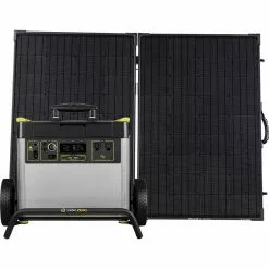 Goal Zero Batteries & Solar Power Yeti 3000X Solar Kit With Boulder 200 Briefcase