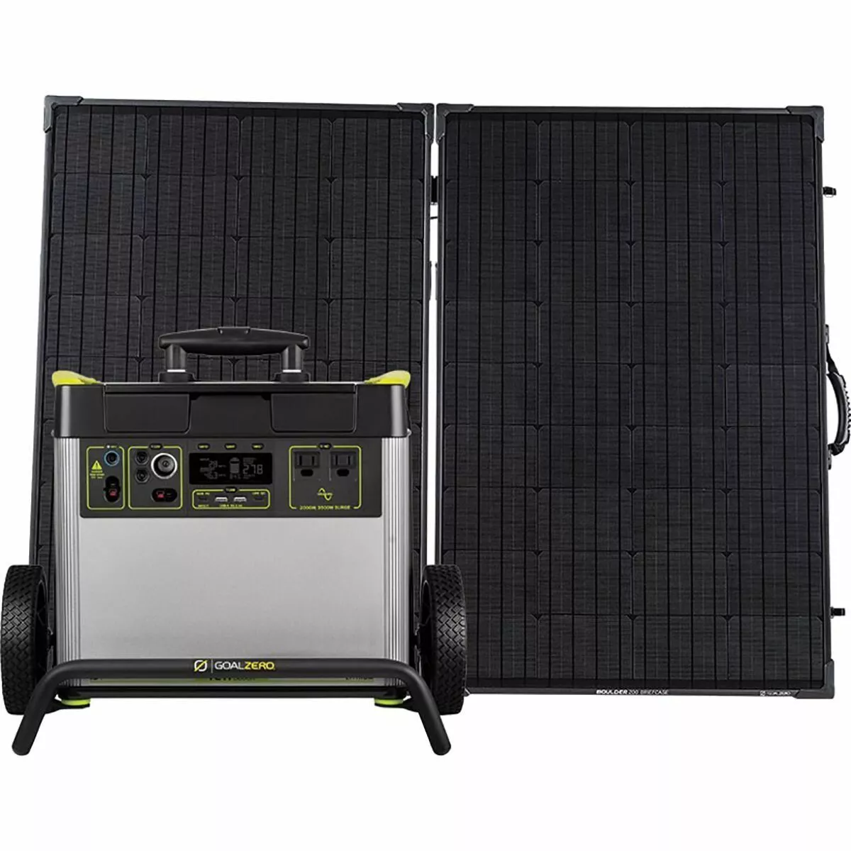 Goal Zero Batteries & Solar Power Yeti 3000X Solar Kit With Boulder 200 Briefcase 1 Goal Zero Batteries & Solar Power Yeti 3000X Solar Kit With Boulder 200 Briefcase