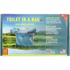 Cleanwaste Outhouses Toilet in a Bag 30 Pack