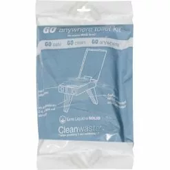 Cleanwaste Outhouses Go Anywhere Toilet Kit 12 Pack