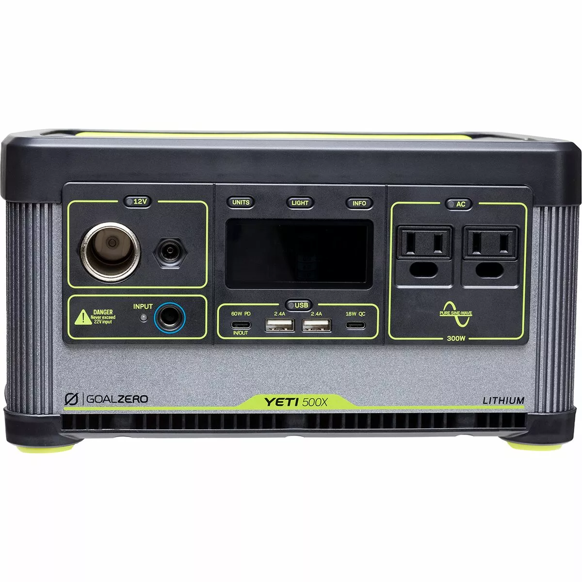 Goal Zero Batteries & Solar Power Yeti 500X Portable Power Station 1 Goal Zero Batteries & Solar Power Yeti 500X Portable Power Station