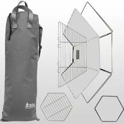 Adventure Ready Brands Books, Maps & Games SOL Flat Pack Fire Pit -Hiking & Camping Essentials Sales Shop ONECOL D1 25