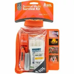 Adventure Ready Brands First Aid SOL Survival Medic in Dry Bag -Hiking & Camping Essentials Sales Shop ONECOL D2 49