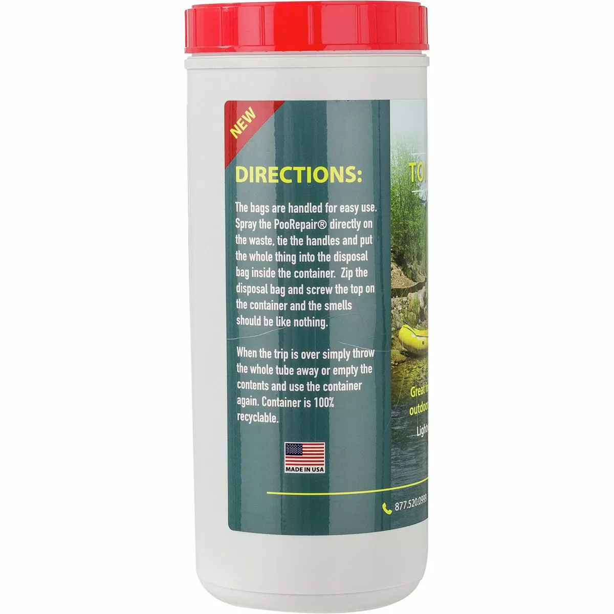 Cleanwaste Outhouses Toilet in a Tube 2 Cleanwaste Outhouses Toilet in a Tube - Image 2