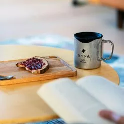 Snow Peak Water Bottles Double Mug Silicone Lid -Hiking & Camping Essentials Sales Shop ONECOL D3 24