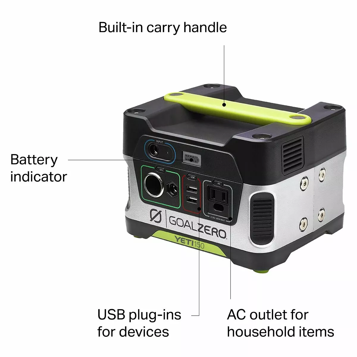 Goal Zero Batteries & Solar Power Yeti 150 Solar Generator 2 Goal Zero Batteries & Solar Power Yeti 150 Solar Generator - Image 2