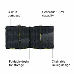 Goal Zero Batteries & Solar Power Nomad 100 Solar Panel -Hiking & Camping Essentials Sales Shop ONECOL D6 22