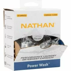 Nathan Fabric Care Power Wash Performance Detergent Capsules -Hiking & Camping Essentials Sales Shop ONECOL D6 23