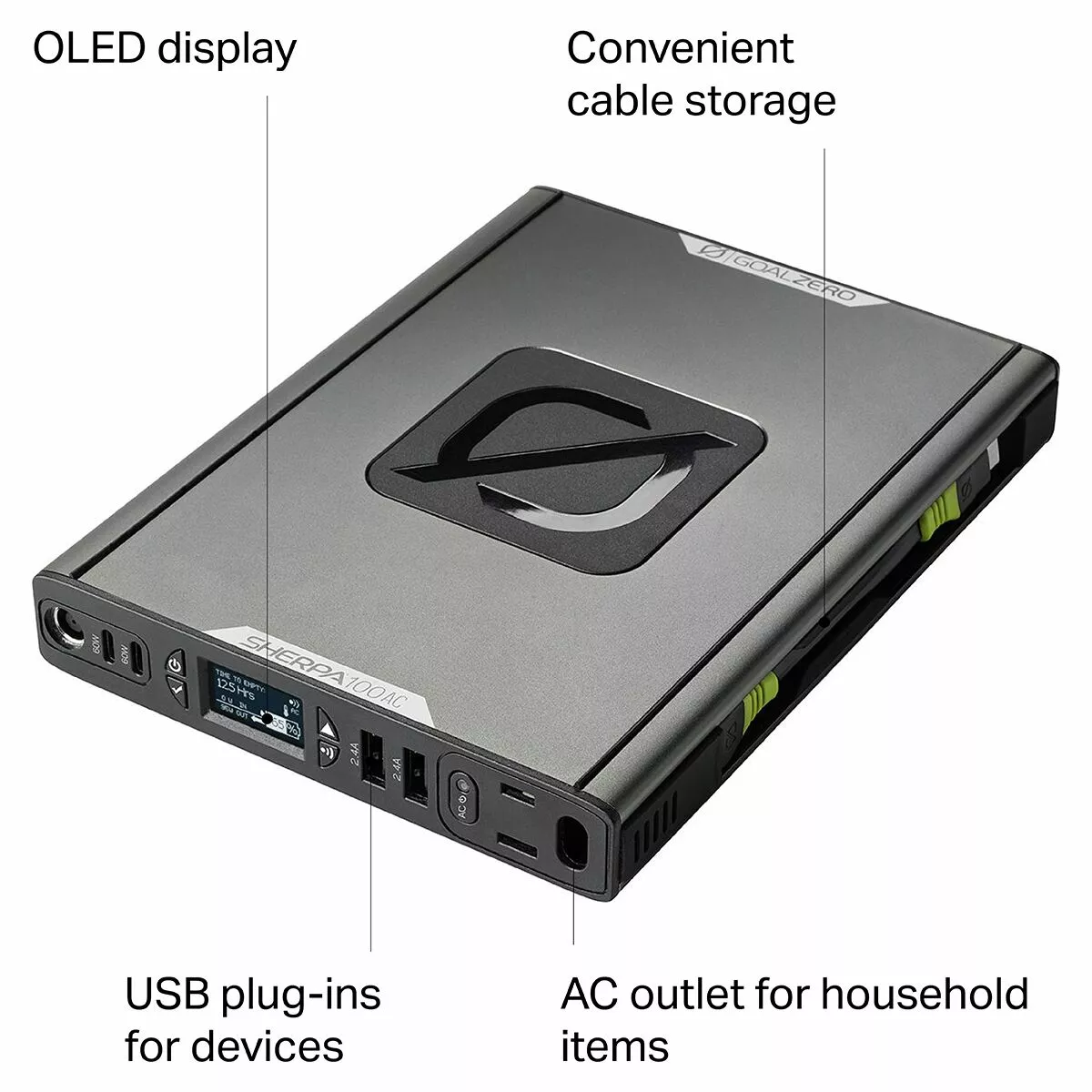 Goal Zero Batteries & Solar Power Sherpa 100AC Portable Power Bank 2 Goal Zero Batteries & Solar Power Sherpa 100AC Portable Power Bank - Image 2