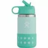 Hydro Flask Water Bottles 12oz Wide Mouth Flex Straw & Boot Kids'