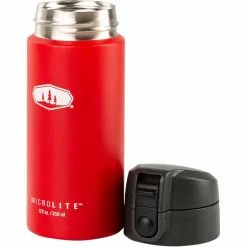 GSI Outdoors Water Bottles Microlite 350 Flip Water Bottle -Hiking & Camping Essentials Sales Shop RED D1 5