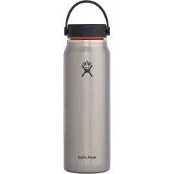 Hydro Flask Water Bottles 32oz Wide Mouth Trail Lightweight Flex Cap Water Bottle