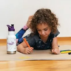 Klean Kanteen Water Bottles Sport Cap 3.0 Insulated Classic 12oz Bottle Kids' -Hiking & Camping Essentials Sales Shop UNILEA D1